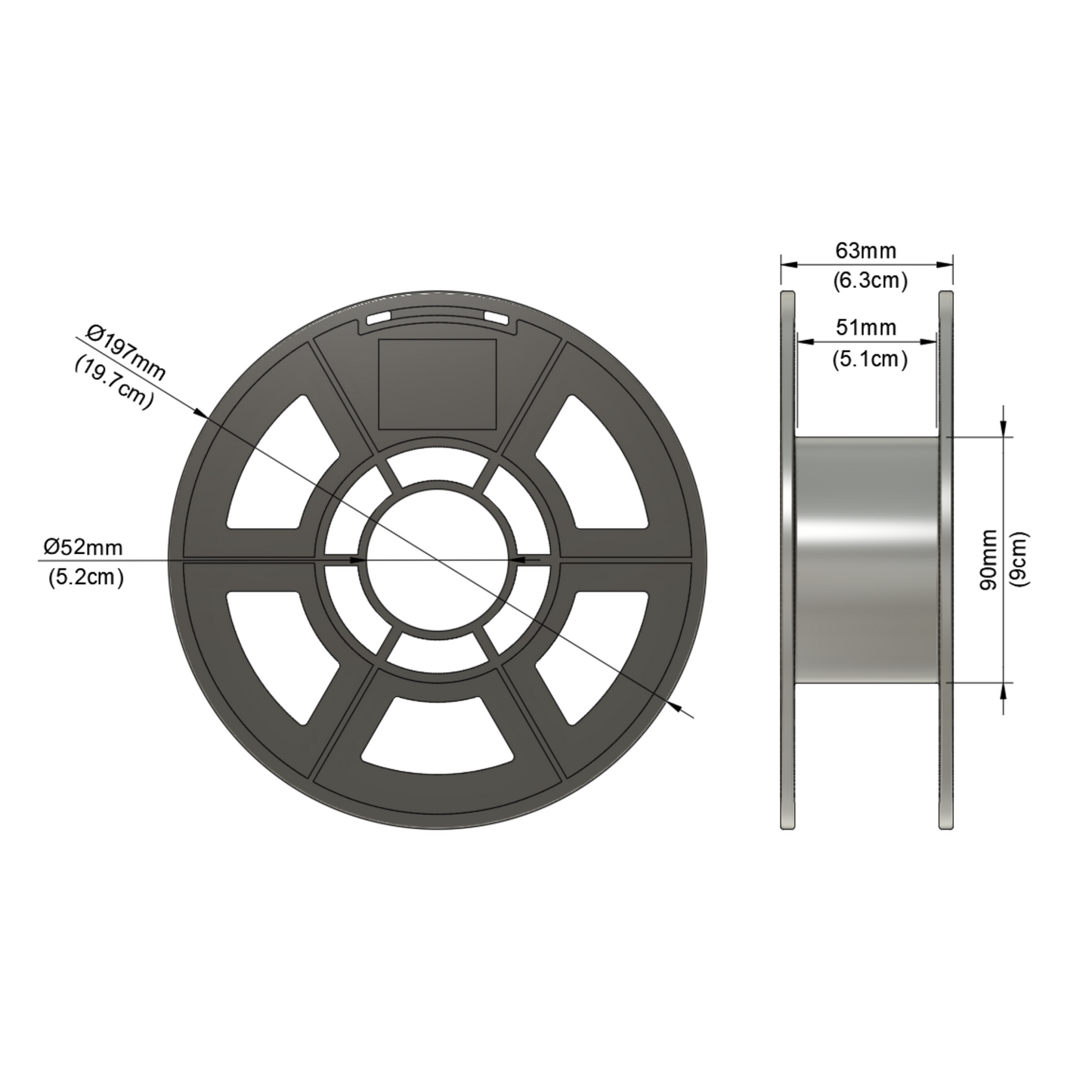 ANMARK 3D - PLA / 1.75mm / 1Kg