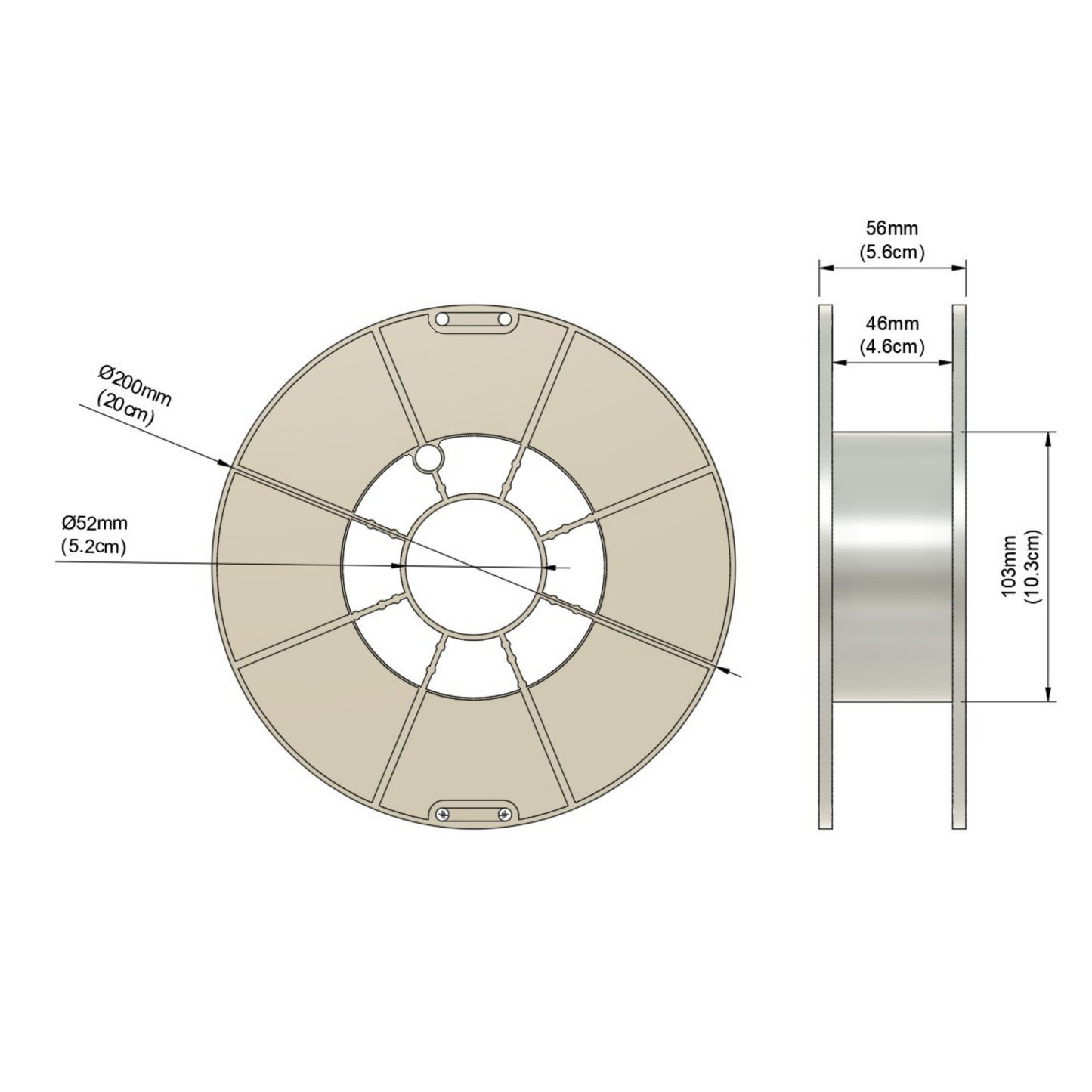ANMARK 3D - PLA / 1.75mm / 650g